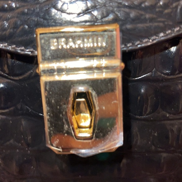 Black Leather Brahmin Bag - Picture 5 of 5